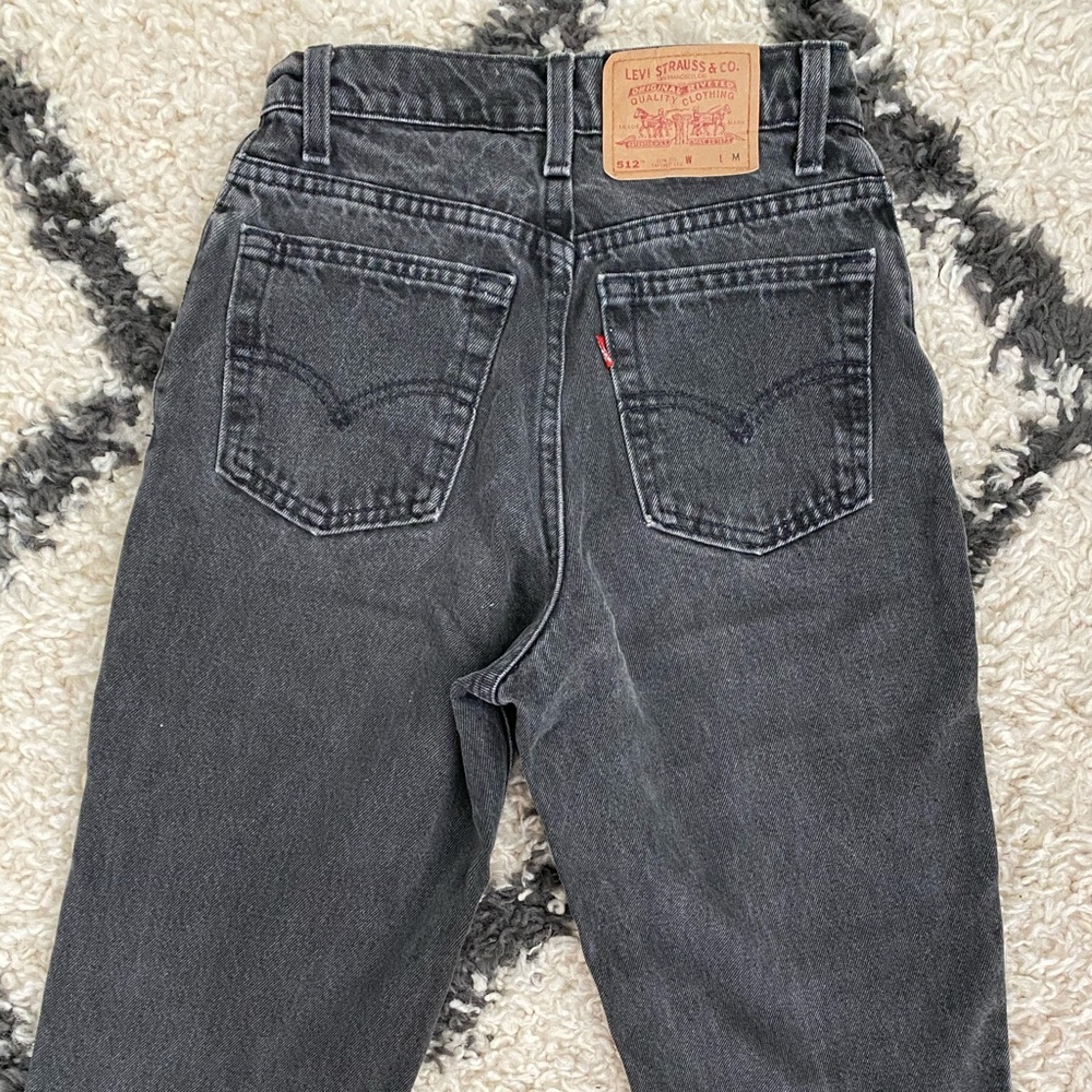 Vintage black high waist 512 Levi’s jeans denim